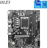MSI PRO H610M-E DDR4 Motherboard Micro-ATX LGA 1700 Intel 12th Gen 2x DIMM 1x view 2