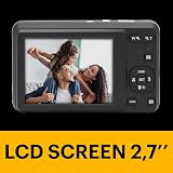 Kodak PIXPRO FZ55 16 MP Compact Camera 28mm Wide 4608x3456 Blue view 5