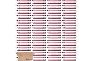 Tribeca Curations Red Crayon Bulk Value Pack | Bundled 100 Count