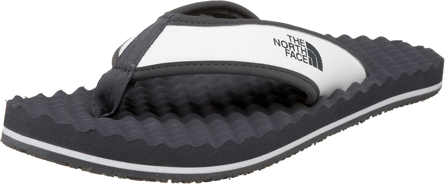 Amazon.com | The North Face Base Camp Flip Flop - Men's ( sz. 12.0, White/Zinc Grey ) | Sandals
