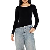Forever 21 Womens Asymmetrical Ribbed Knit Sweater