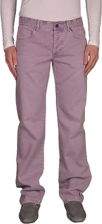 purple distressed jeans