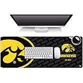 YouTheFan NCAA Iowa Hawkeyes Logo Series Desk Pad SMU
