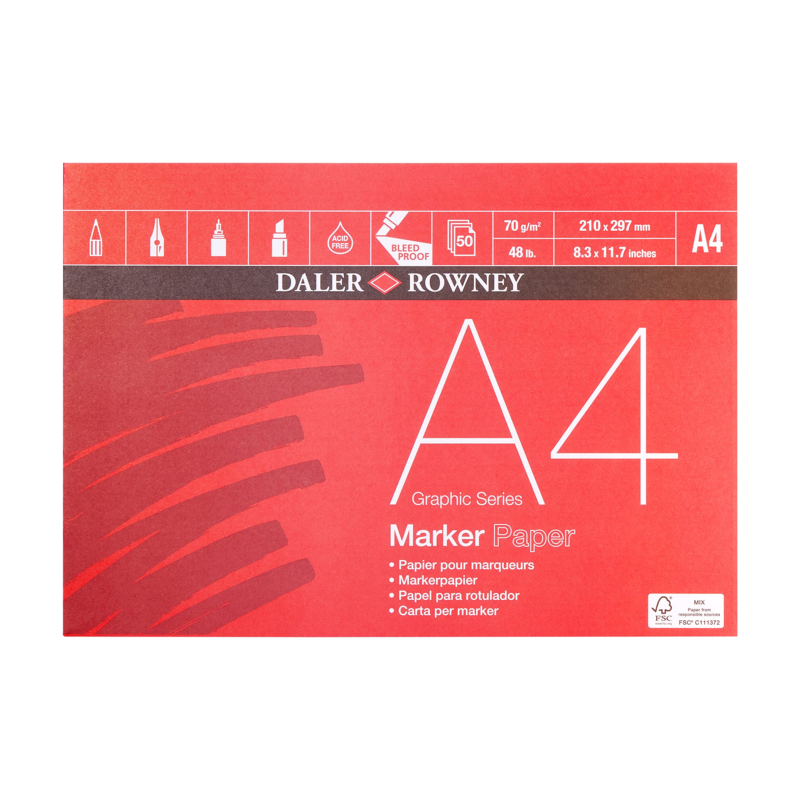 DR Marker Pad - A4, GDAMPA4