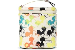 JuJuBe Disney's Pop Art Mickey Mouse x Fuel Cell Insulated Lunch Box, Tote Bag Lunchbox with Cooler for Women, Men, Reusable for Work, School, Beach and Travel, Food, Baby Bottle and Drink Carrier