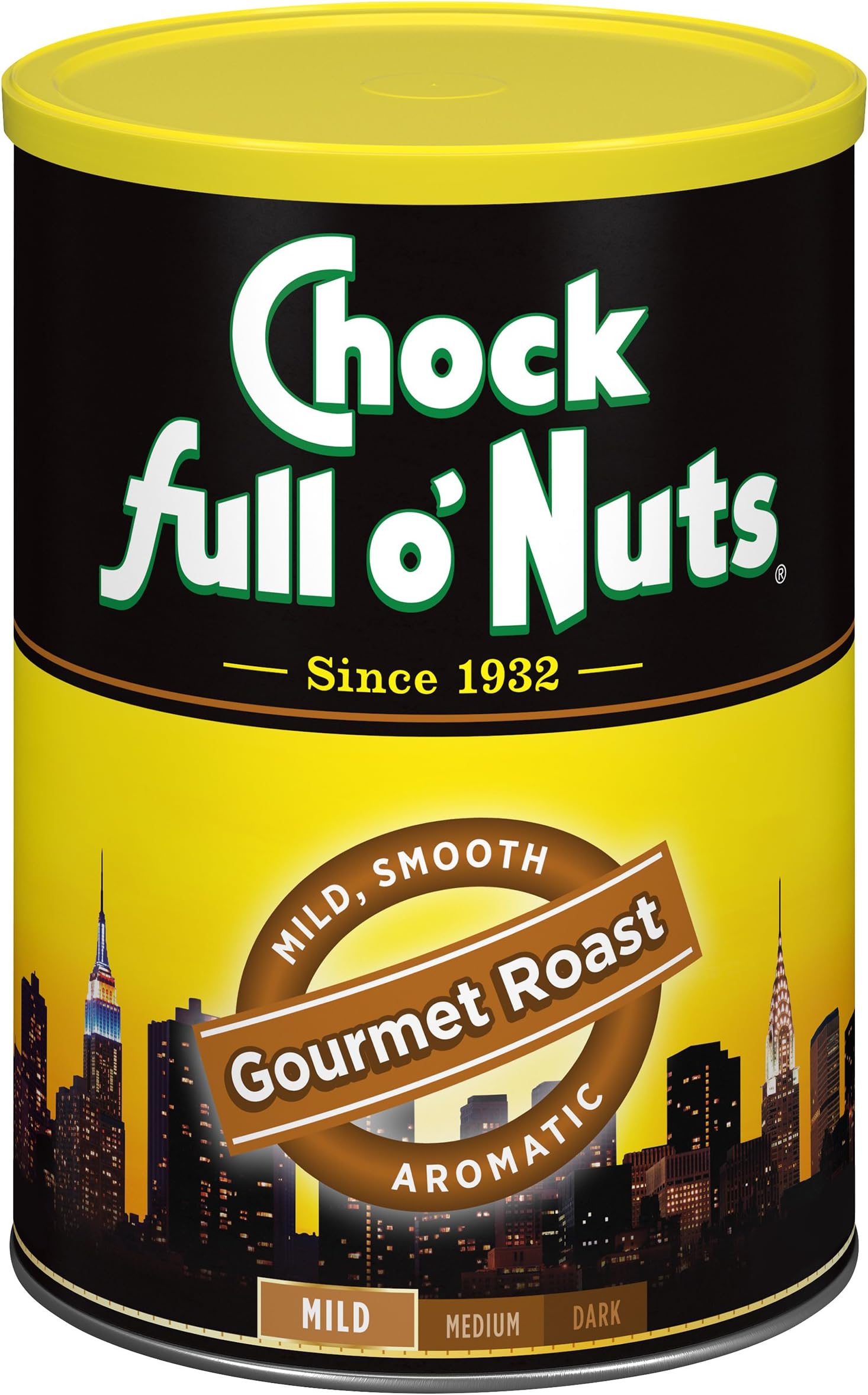 Chock Full O Nuts Gourmet Roast Mild Smooth Ground Coffee 311g