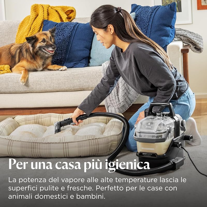 SpotClean HydroSteam Lavatappeti 1000W 3689N