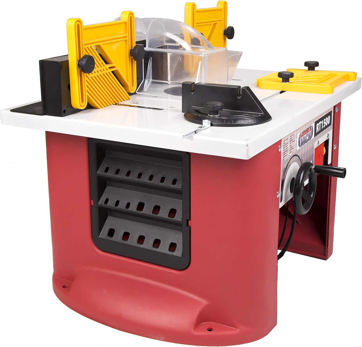 Super Saturday Lumberjack Tools RT1500 1500W Bench Top Router Table
