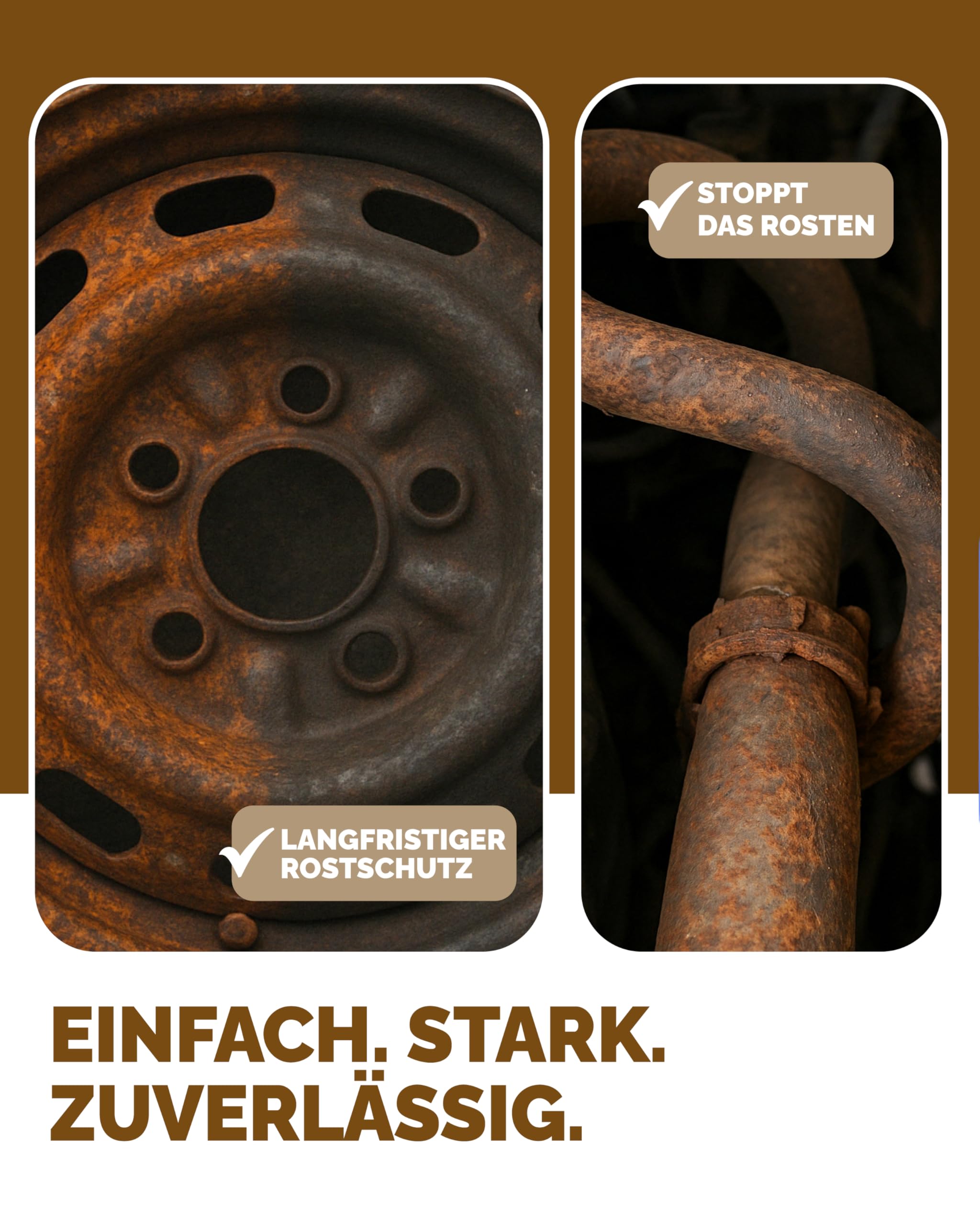 Optimal Products Rostumwandler 5l - Rostentferner und Rostschutz mit Phosphatiereffekt - Anwendbar auf allen metallischen Flächen - Sprühbar 4