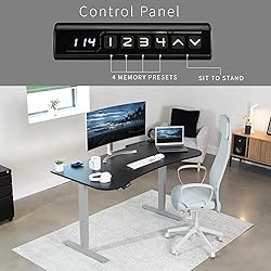 VIVO Electric 63 x 32 in Standing Desk, Memory