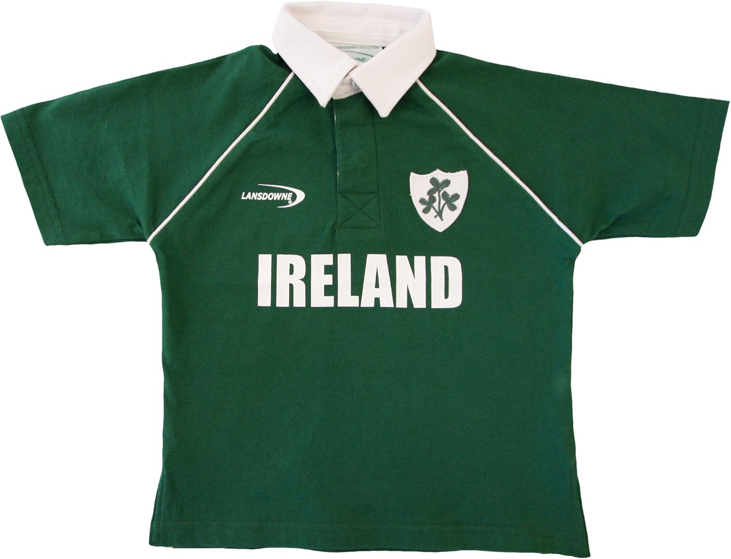 Green Ireland Piping Kids Rugby Shirt (56 Years) Amazon.co.uk Clothing