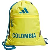 adidas Stadium Sackpack Drawstring Bag | Drawstring Closure, Lightweight, Durable Build, Roomy Compartment, Gym Practice &amp; Game-Day Ready