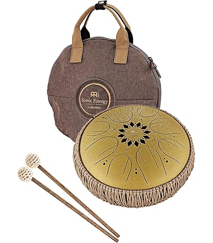 Amazon.com: Meinl Sonic Energy Octave Steel Tongue Drum 9 Notes 16