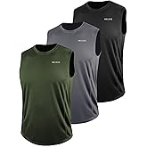 NELEUS Men's Dry Fit Workout Running Muscle Tank Top