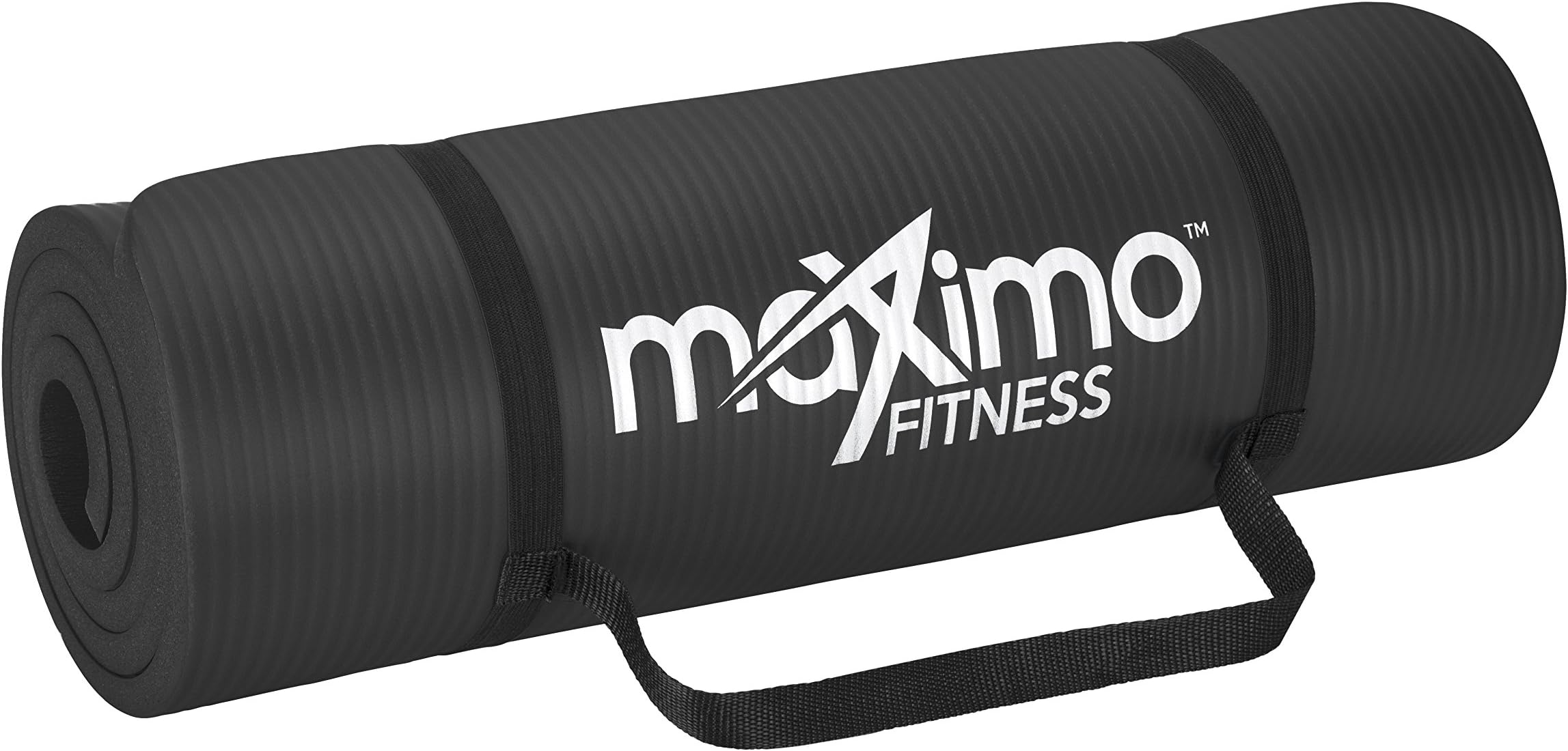Maximo Fitness Exercise Mat 15mm - EXTRA THICK - Premium Non-Slip and Multi Purpose - 183cm Length x 60cm Width x 1.5cm Thick - Perfect for Pilates, Floor Exercises, Stretching, Home, Gym