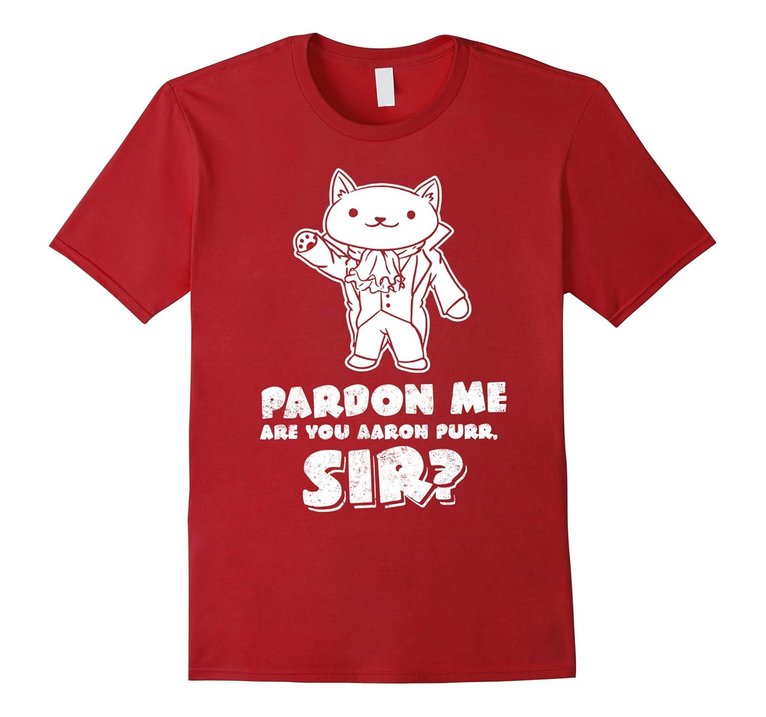 Pardon me T shirt Cat Sir HamilcatBN Banazatee