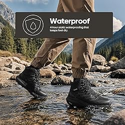 NORTIV 8 Men's Lightweight Hiking Boots Waterproof
