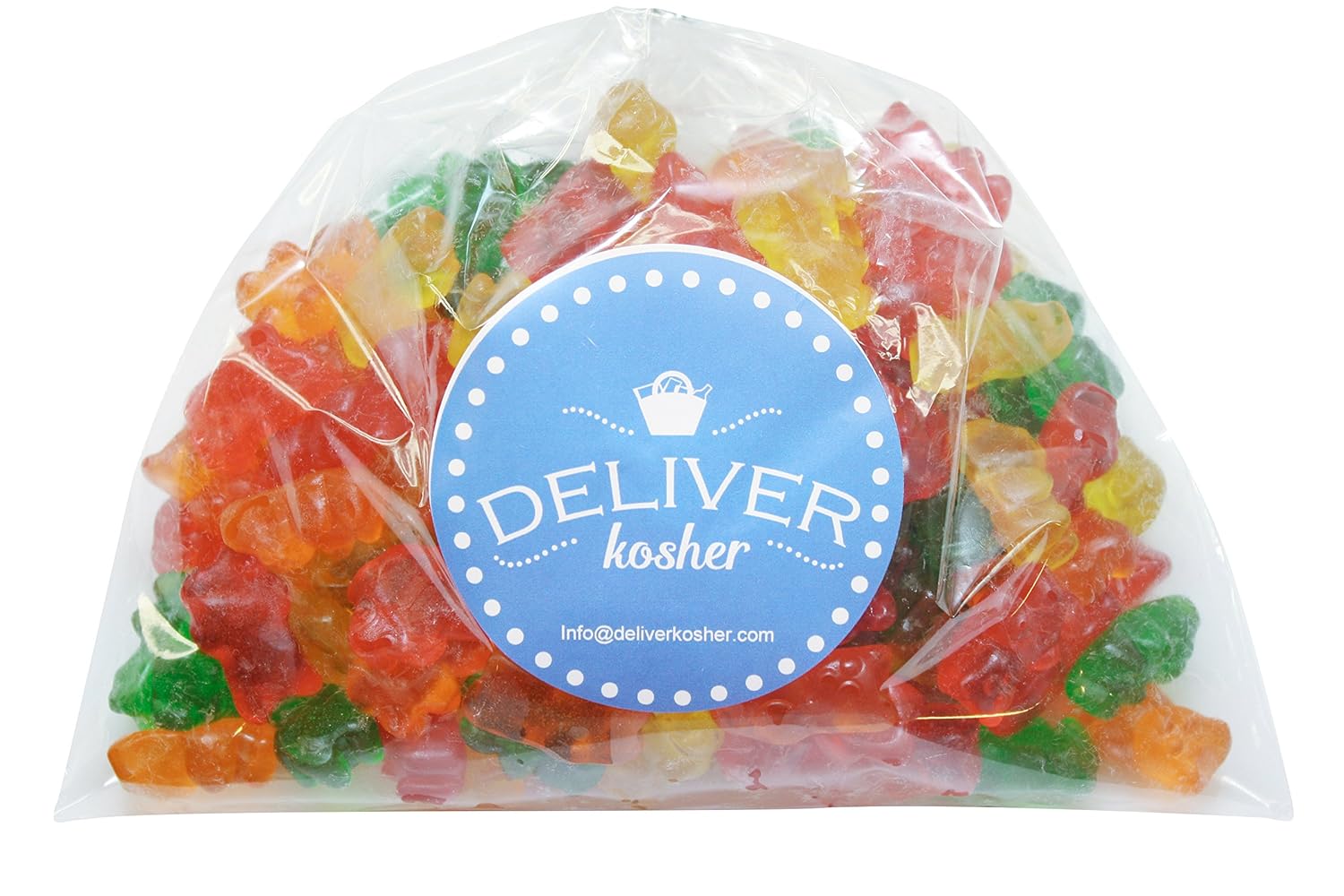 Deliver Kosher Bulk Candy Gummy Bears 1lb Bag Grocery & Gourmet Food