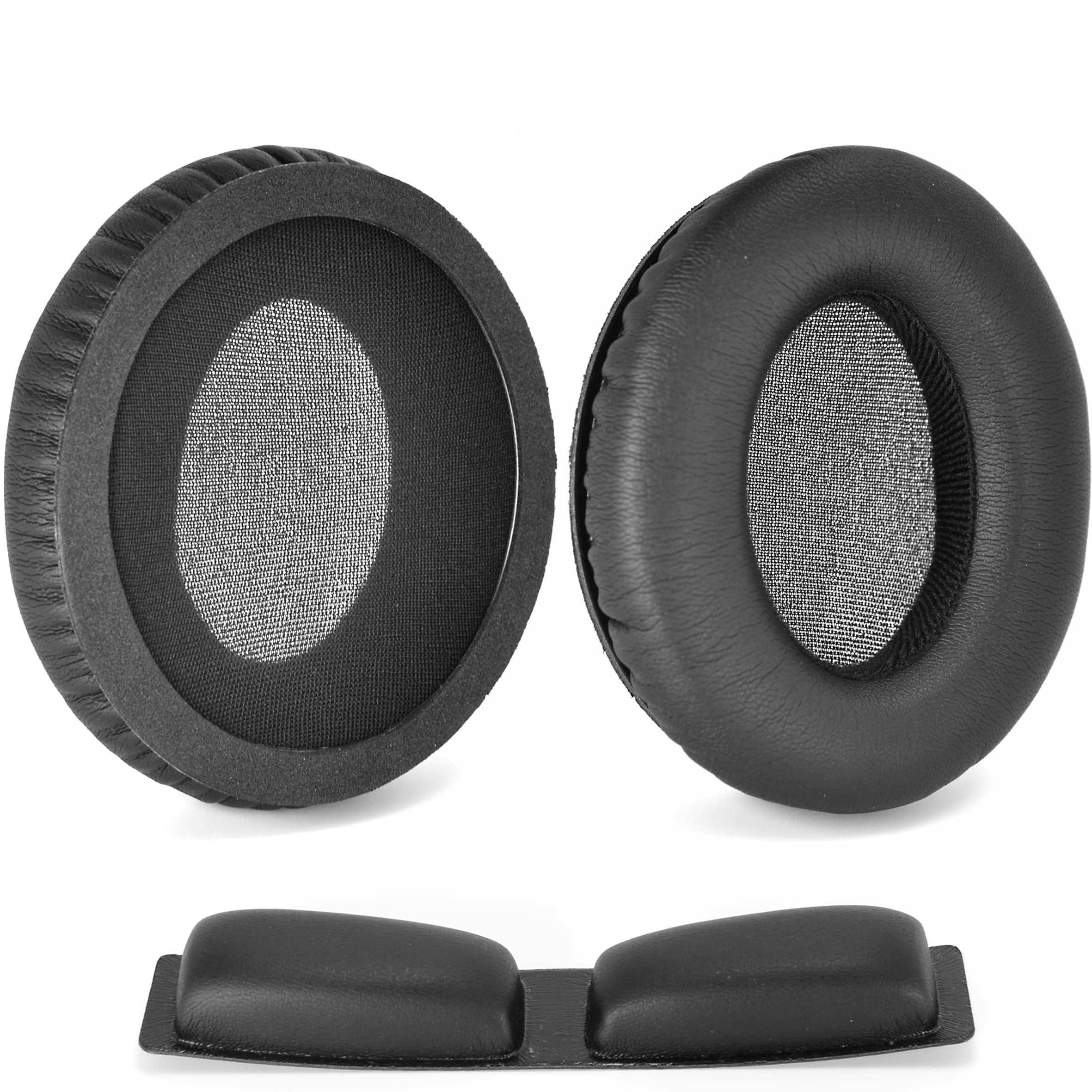 KNS 6400 KNS 8400 Ear Pads and Headband - defean Replacement Ear Cushion Cover Earpads Compatible with KRK KNS6400 KNS8400 6400 8400 Headphones/Repair Parts Suit (B Set)