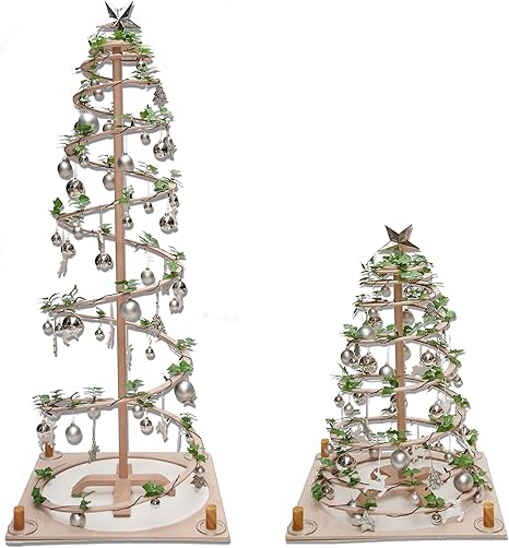 OWI - Árbol de navidad en espiral (conglomerado de madera de haya, 2
