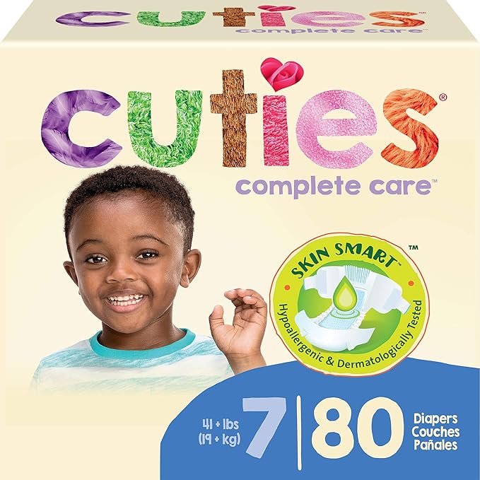 cuties complete care baby diapers size 4
