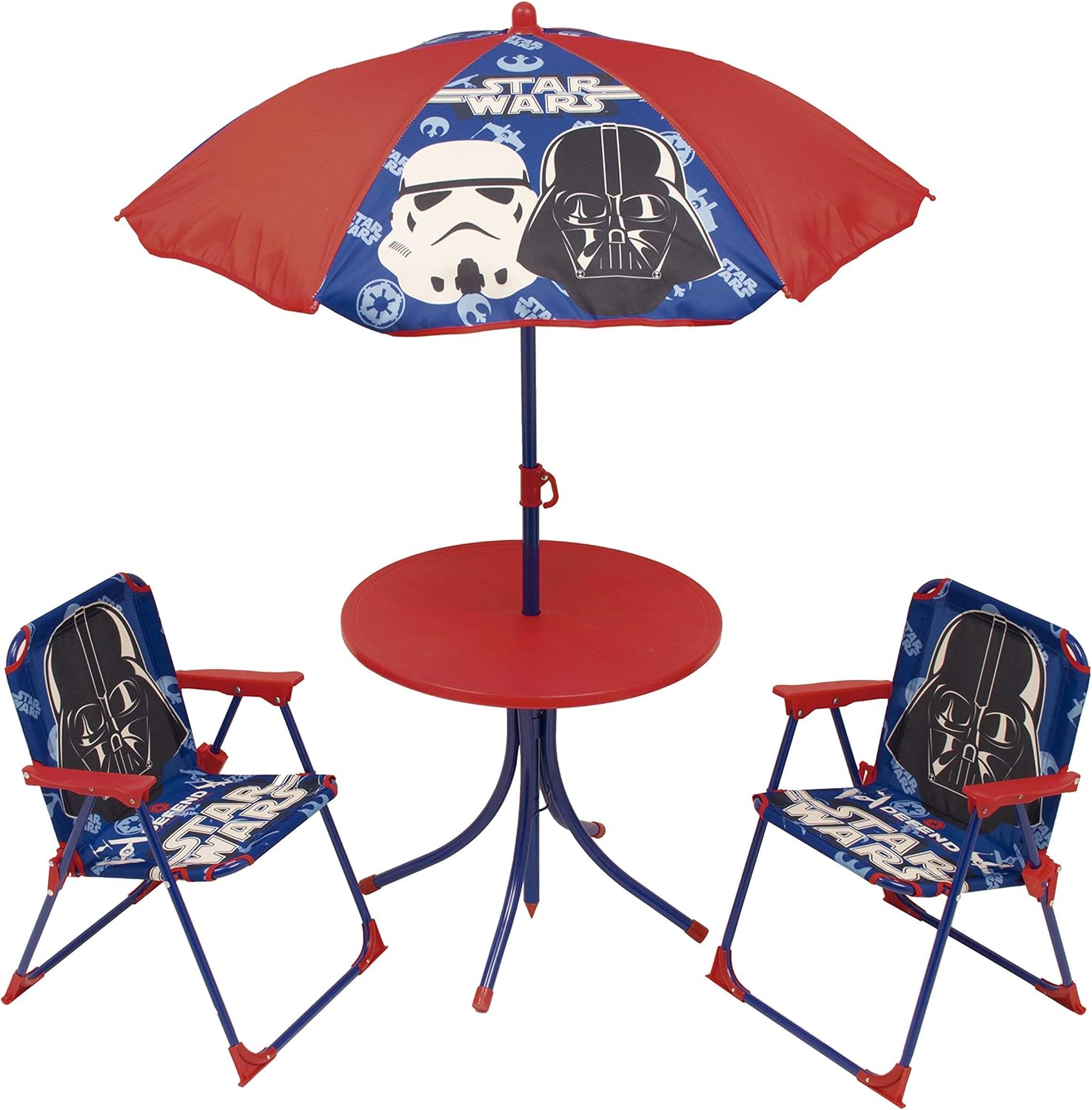Star Wars 709468 Set de Jardin Star Wars 4 Pièces Rouge 50 x 50 x 48 cm