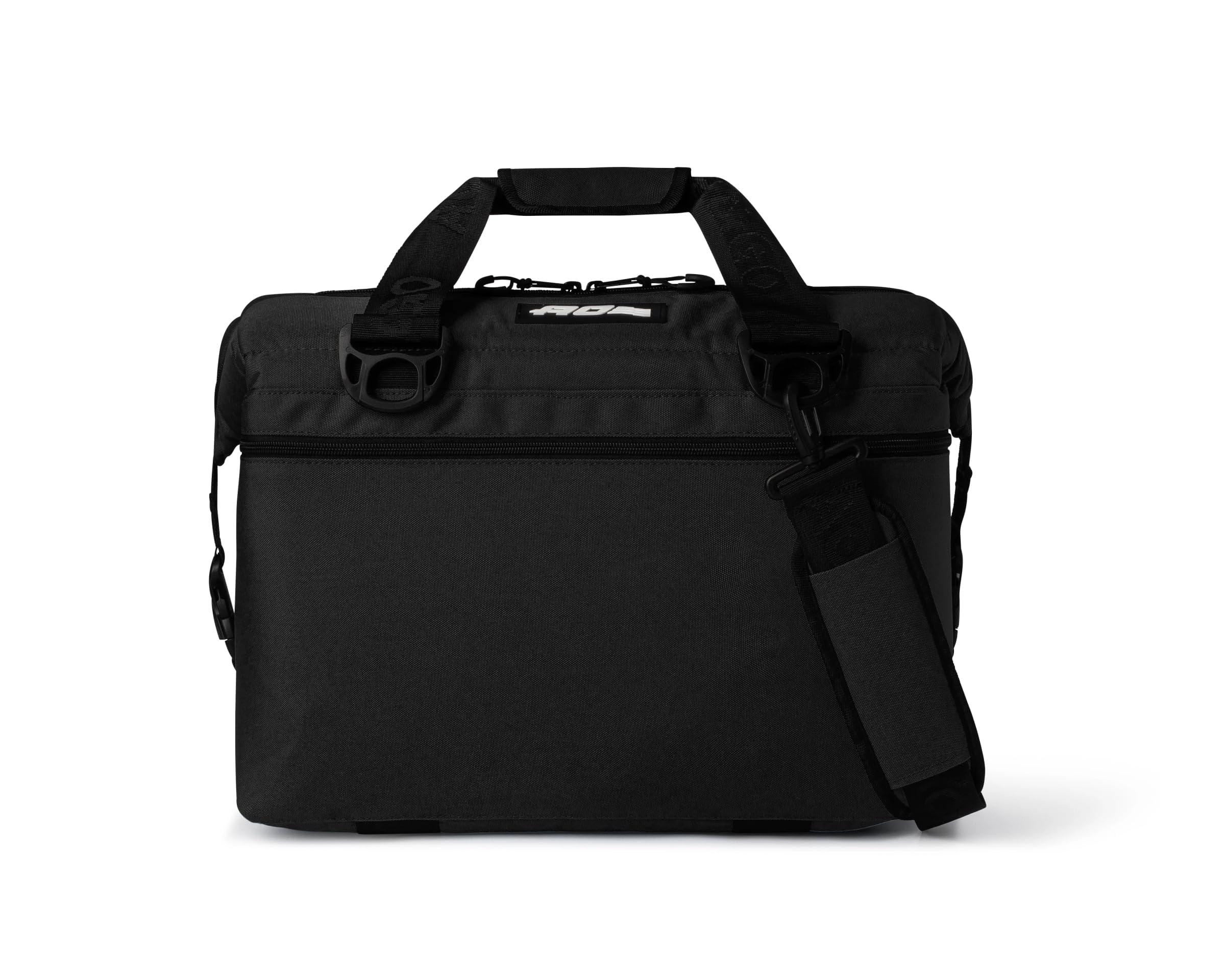 AO Coolers Unisex Canvas Cooler Bags for 24 Cans, Black, One Size