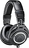 Audio-Technica ATH-M50X Studio Monitor Professional Headphones - Black