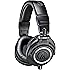 Audio-Technica ATH-M50x Professional Studio Monitor Headphones, Black