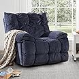 Amazon.com: Oversized Rocker Recliner Chair, Manual Overstuffed Extra ...