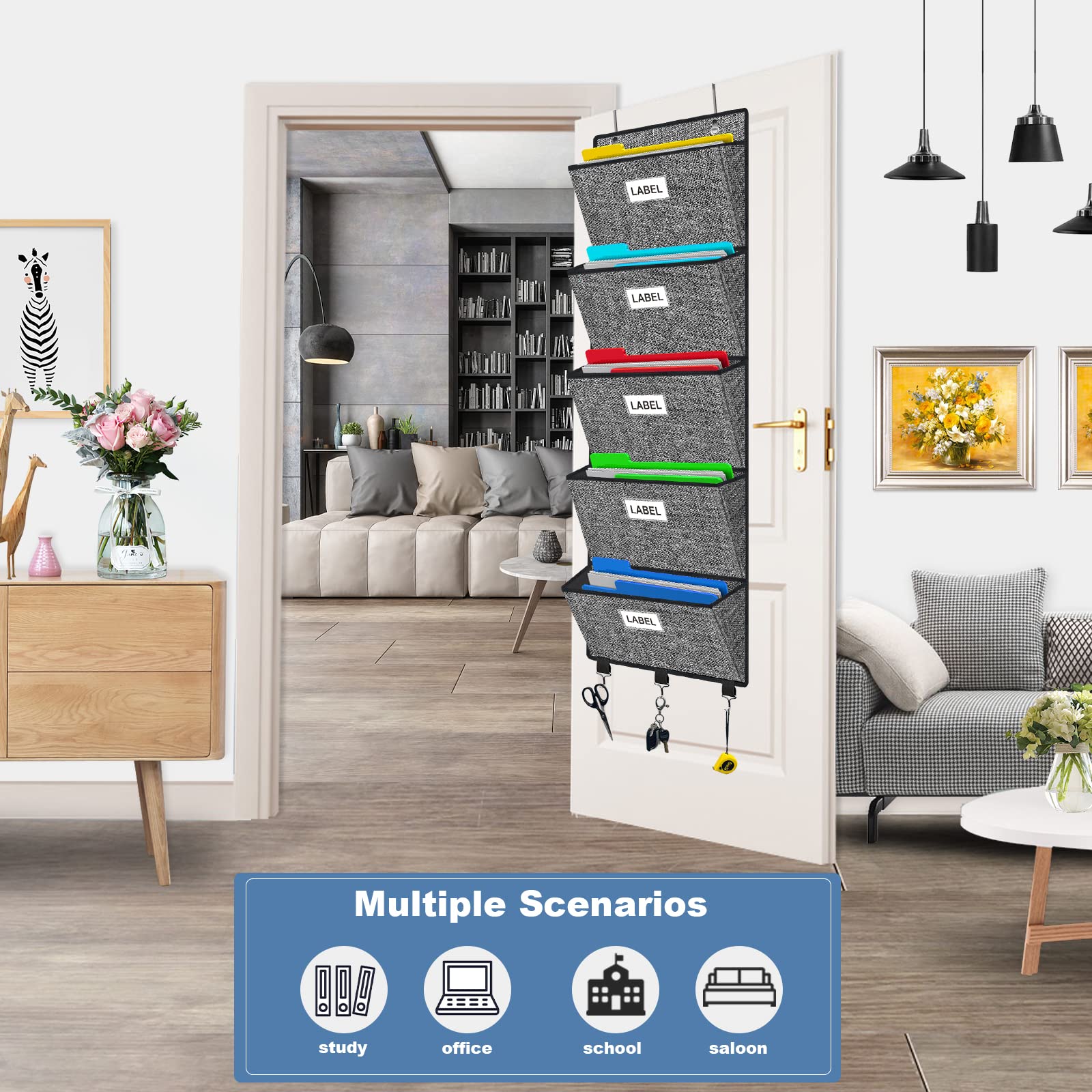 Over the Door File Organizer