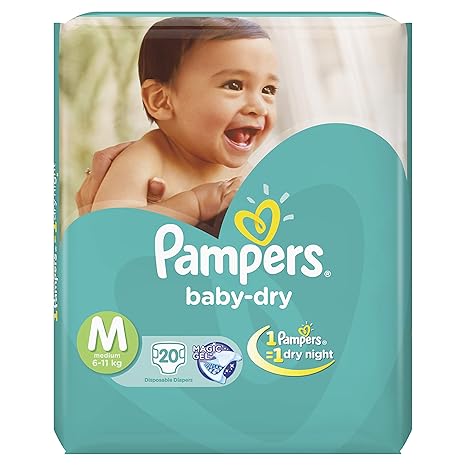 pampers diapers m size online