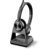 Poly Savi 7320-M Ultra-Secure Wireless DECT Headset System - Microsoft Teams Certified Version