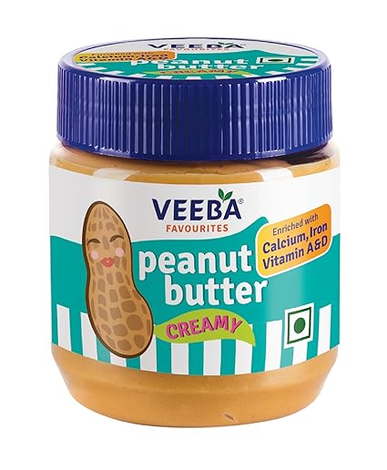 Veeba Peanut Butter, Creamy, 340g