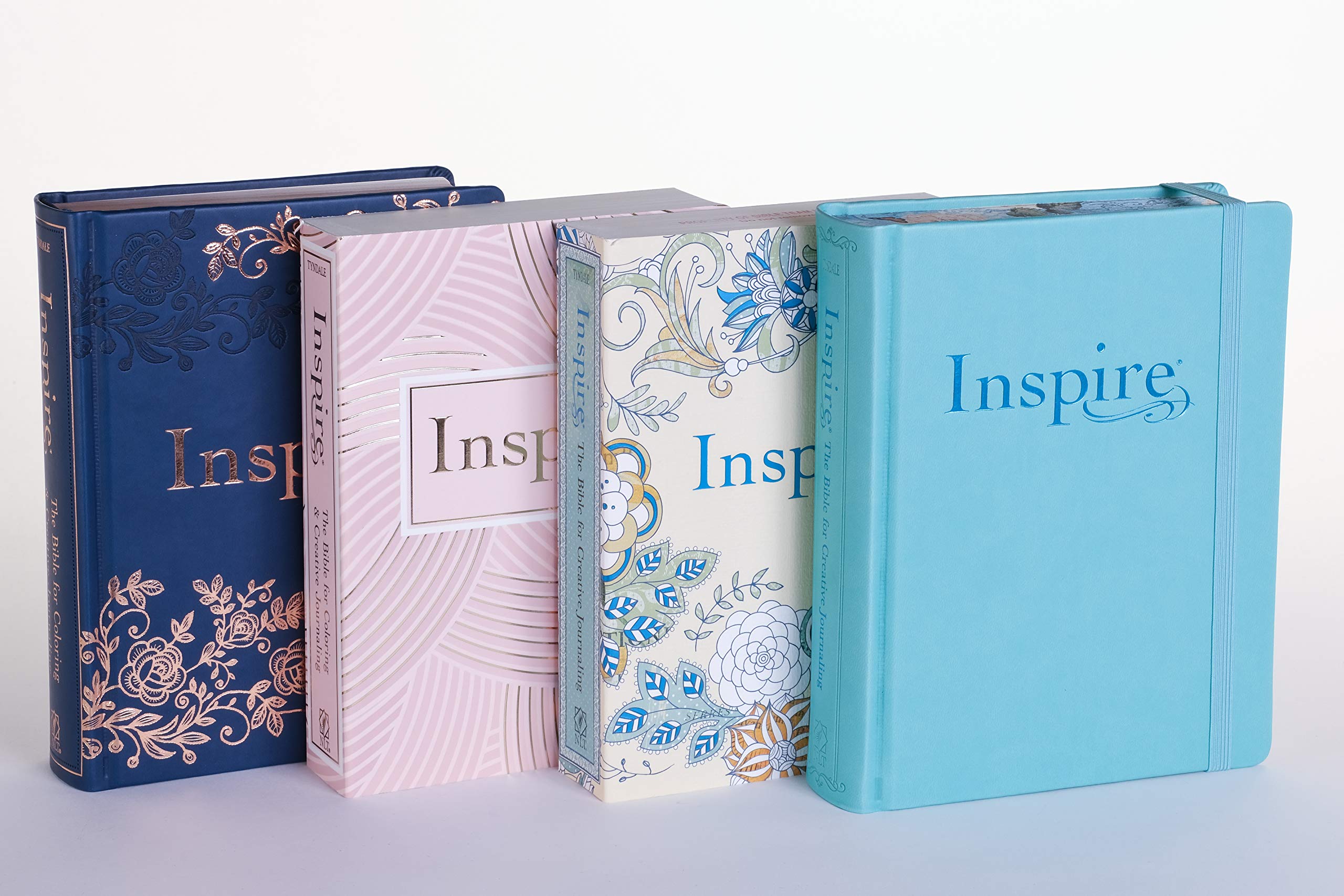 Inspire Bible NLT (Softcover, Pink): The Bible for Coloring & Creative Journaling