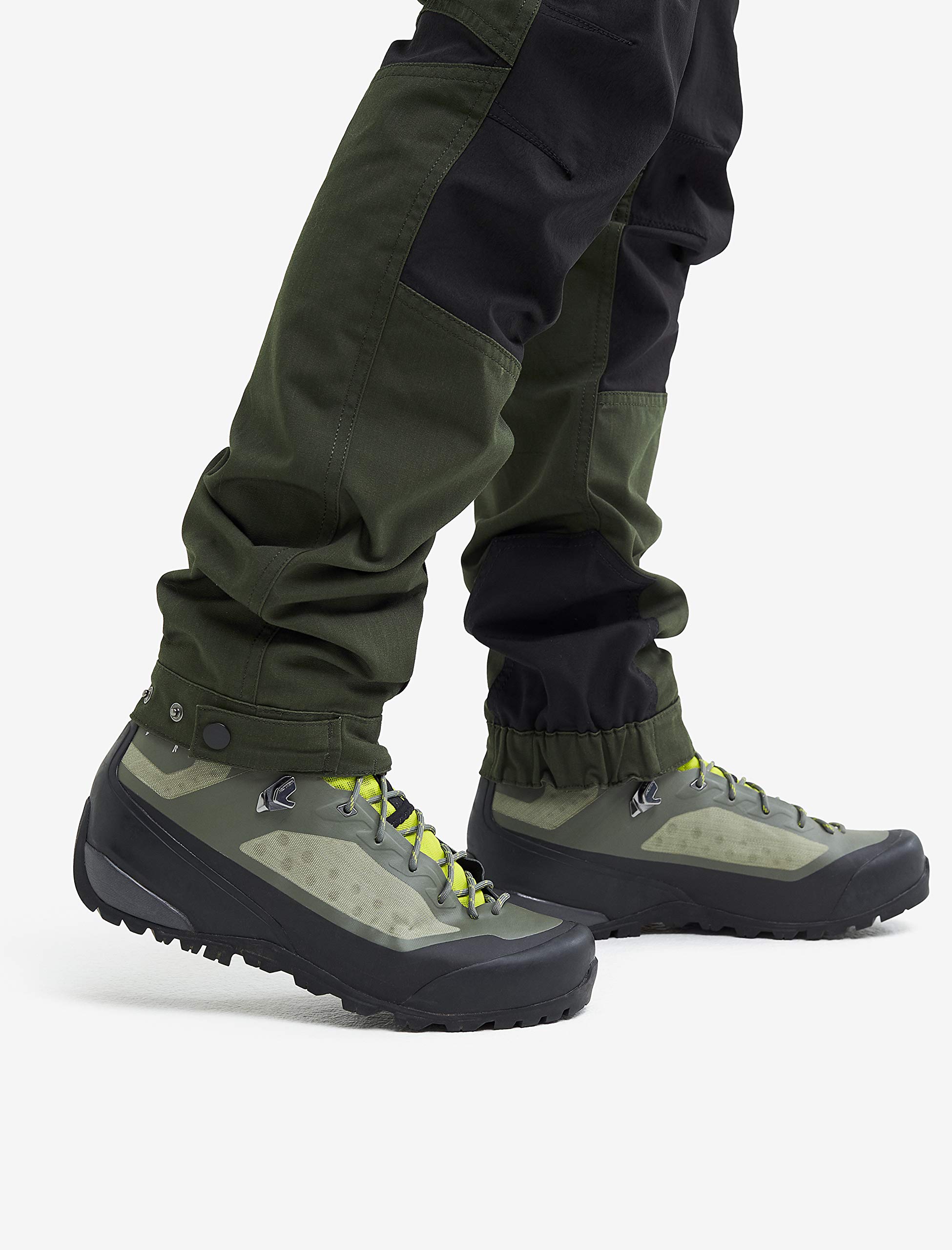 RevolutionRace Herren Nordwand Pro Pants, Hose zum Wandern und für viele Outdoor-Aktivitäten, Forest Green, XS 5