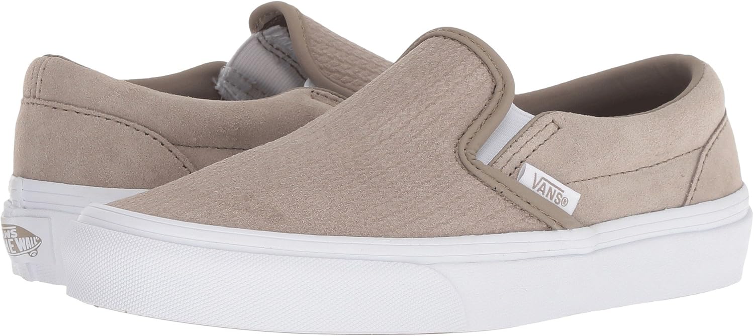 suede vans slip ons