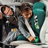 Kinderkraft Junior FIX 2 PRO Car Seat 100-150 cm ISOFIX Belt Install Green view 2