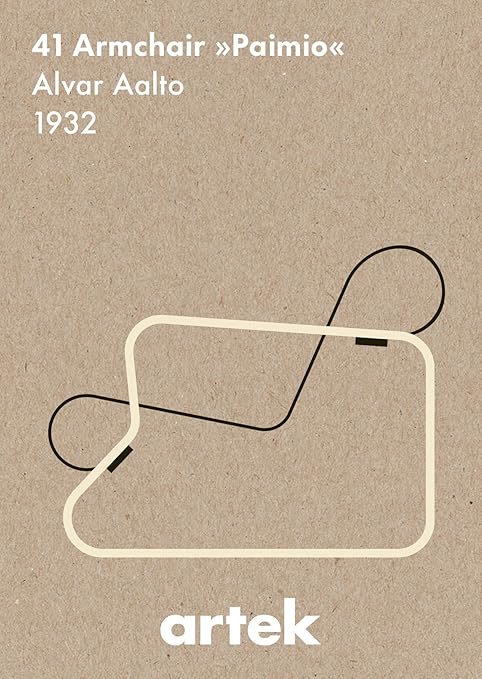 Amazon Co Jp アイコン ポスター Paimio Artek アルテック ホーム キッチン