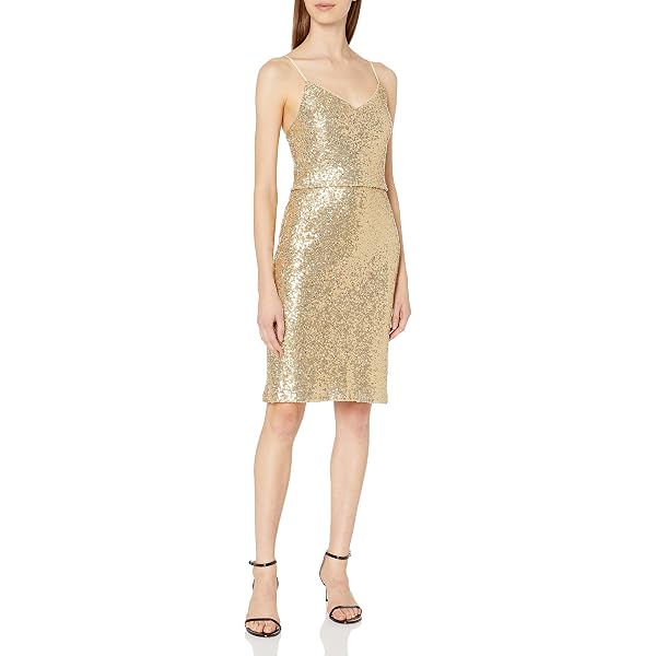 slim fit dress slacks Rachel Zoe -Rosalee Gold Foiled Dress (Size 2) – Goldie's main image 0