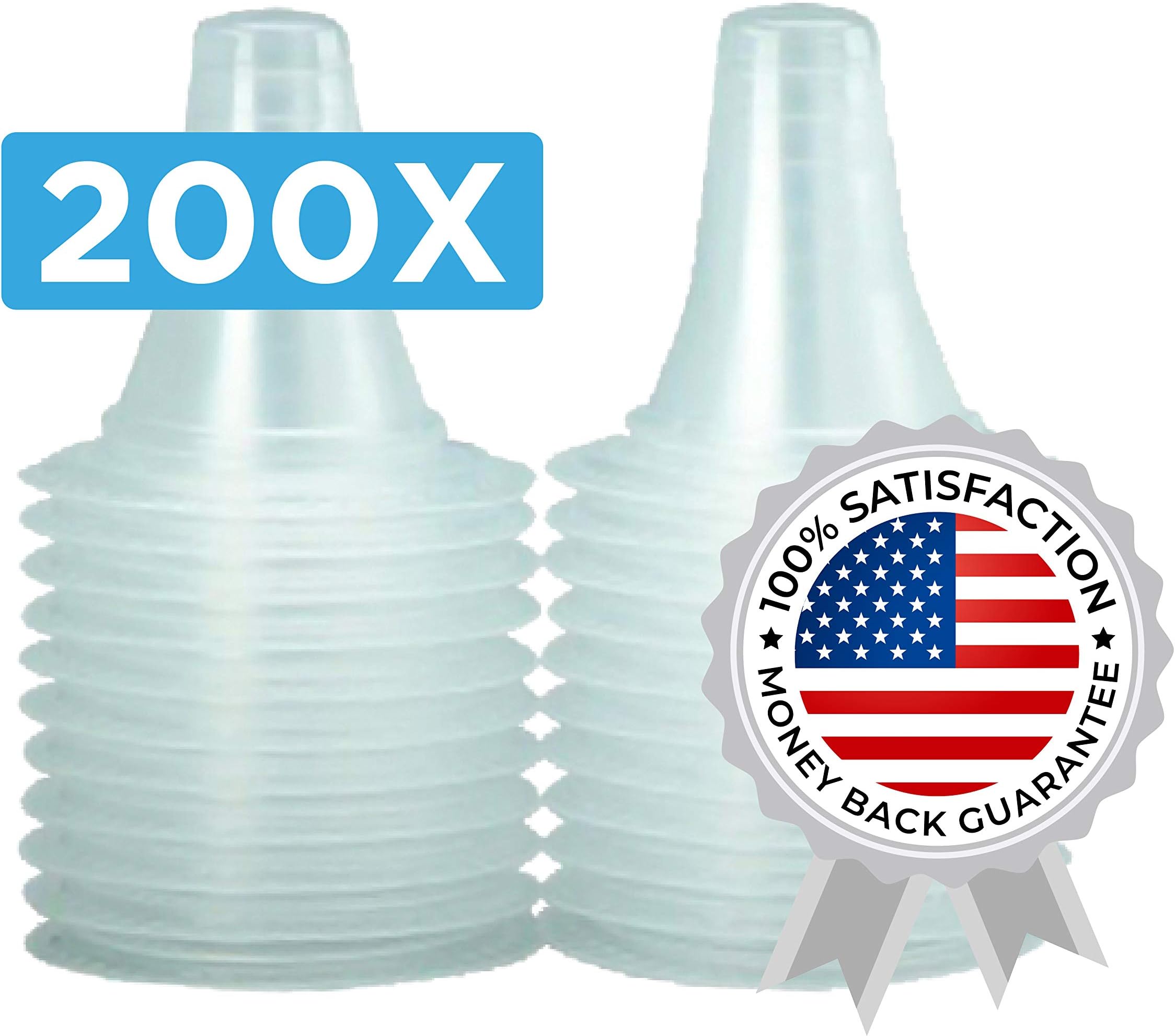 200x Ear Thermometer Probe Covers/Refill Caps/Lens Filters for All Braun ThermoScan Models and Other Types of Digital Thermometers