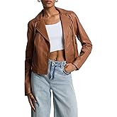Michael Kors Women's Leather Moto Jacket
