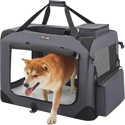 Sac Transport Chat Chien, Caisse Pliable, 70 x 52 x 52 cm