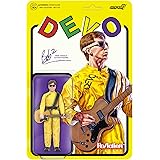 Super7 Devo Bob Casale (Satisfaction) - 3.75" Devo Action Figure with Accessory Rock Music Collectibles and Retro Toys