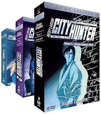 Amazon Com City Hunter Nicky Larson Integrale Non Censuree 3 Coffrets 28 Dvd Movies Tv