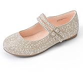 MIXIN Girls Dress Shoes Mary Jane Shoes for Girl Ballet Flats Back to School Princess Wedding Shoes