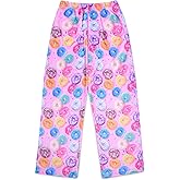 iscream Big Girls Silky Soft Plush Bold Print Fleece Pants - Bake Shop Collection Collection