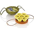 Zavor Silicone Everyday Set | Steamer Basket + Egg/Cooking Rack + Egg Bites Mold for Pressure Cookers, Instant & Stock Pots | BPA-free, Non-scratch Pressure Cooker Accessories Collection