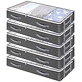 Vieshful 5 Pack Underbed Storage Bags 75L Foldable