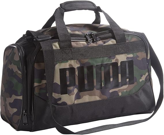 puma camo duffle bag